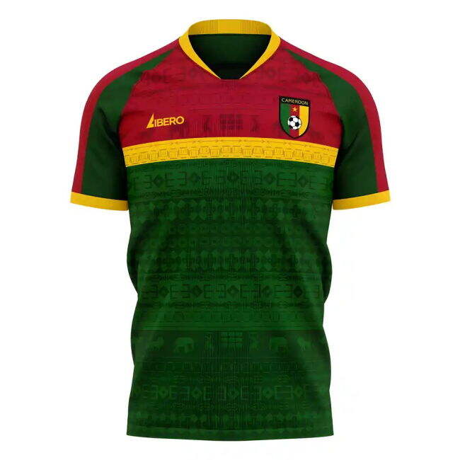 Cameroon 2025-2026 Home Concept Football Kit (Libero)