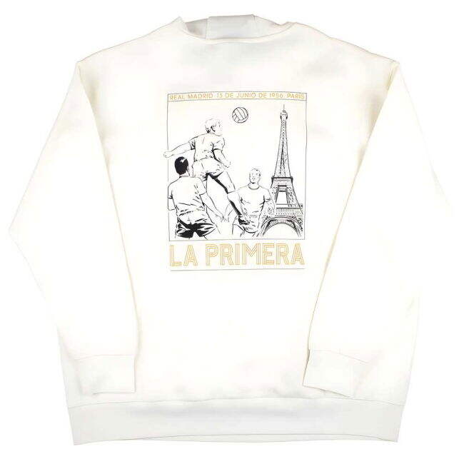 Official Licensed Real Madrid Hoody Supporter Shirt for Adults