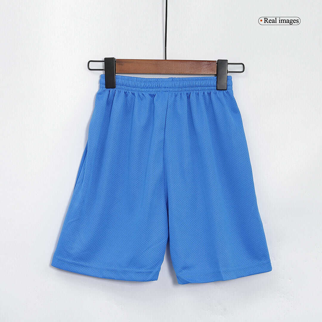 Kid's Italy Away  Soccer Jersey Kit(Jersey+Shorts) 2022 Authentic Kit