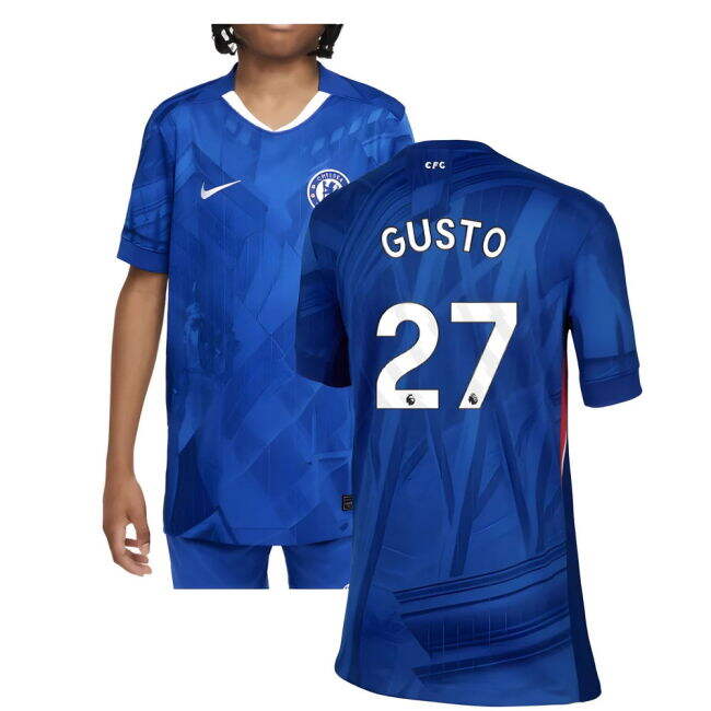 2025-2026 Chelsea Home Shirt (Kids) (Gusto 27)