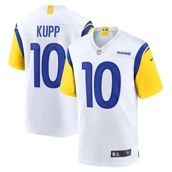 Los Angeles Rams Game NFL Jersey - White | Pro-Level Football Apparel