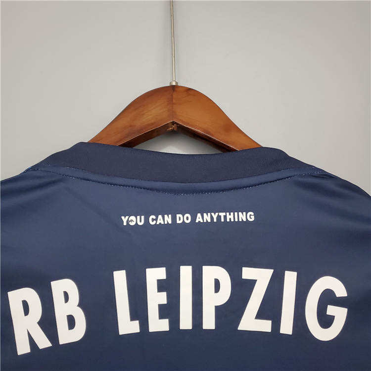 RB Leipzig 21-22 Away Kit Soccer Jersey RedWhite Football Shirt -