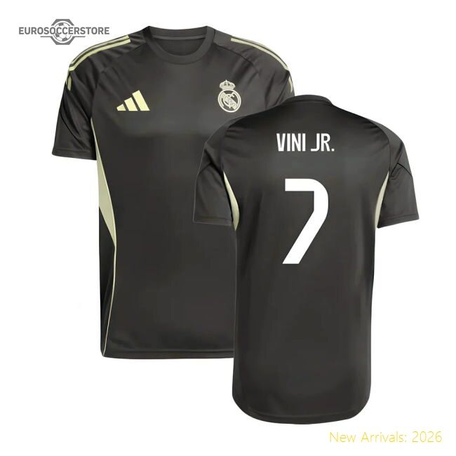 Luxury 2025-2026 Real Madrid Training Jersey (utility Grey) (vini J