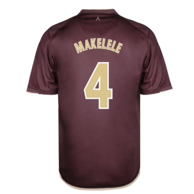 PSG Official 2006-2007 Away Shirt (Makelele 4) | Official