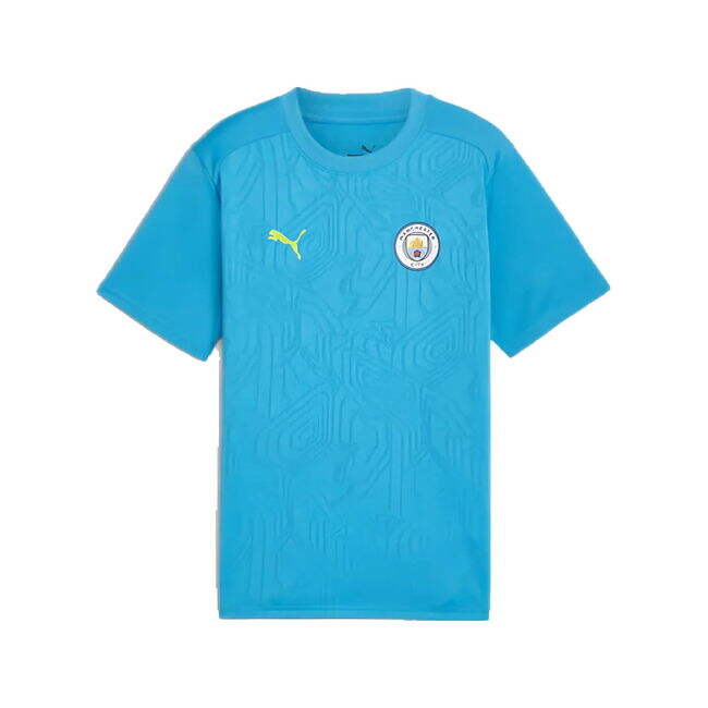 2024-2025 Man City Training Shirt (Magic Blue) - Kids (Toure Yaya 42)