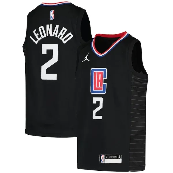 Kawhi Leonard GSW Swingman Jersey - trendy Basketball - Black #1