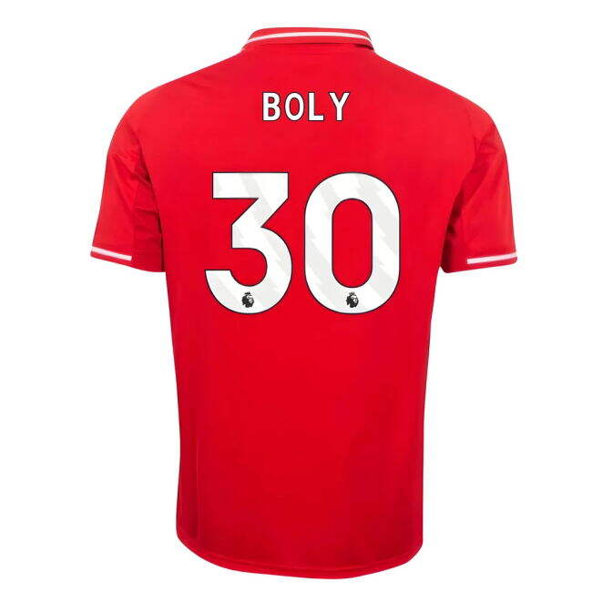 2025-2026 Nottingham Forest Home Shirt (Boly 30) (Limited Edition)