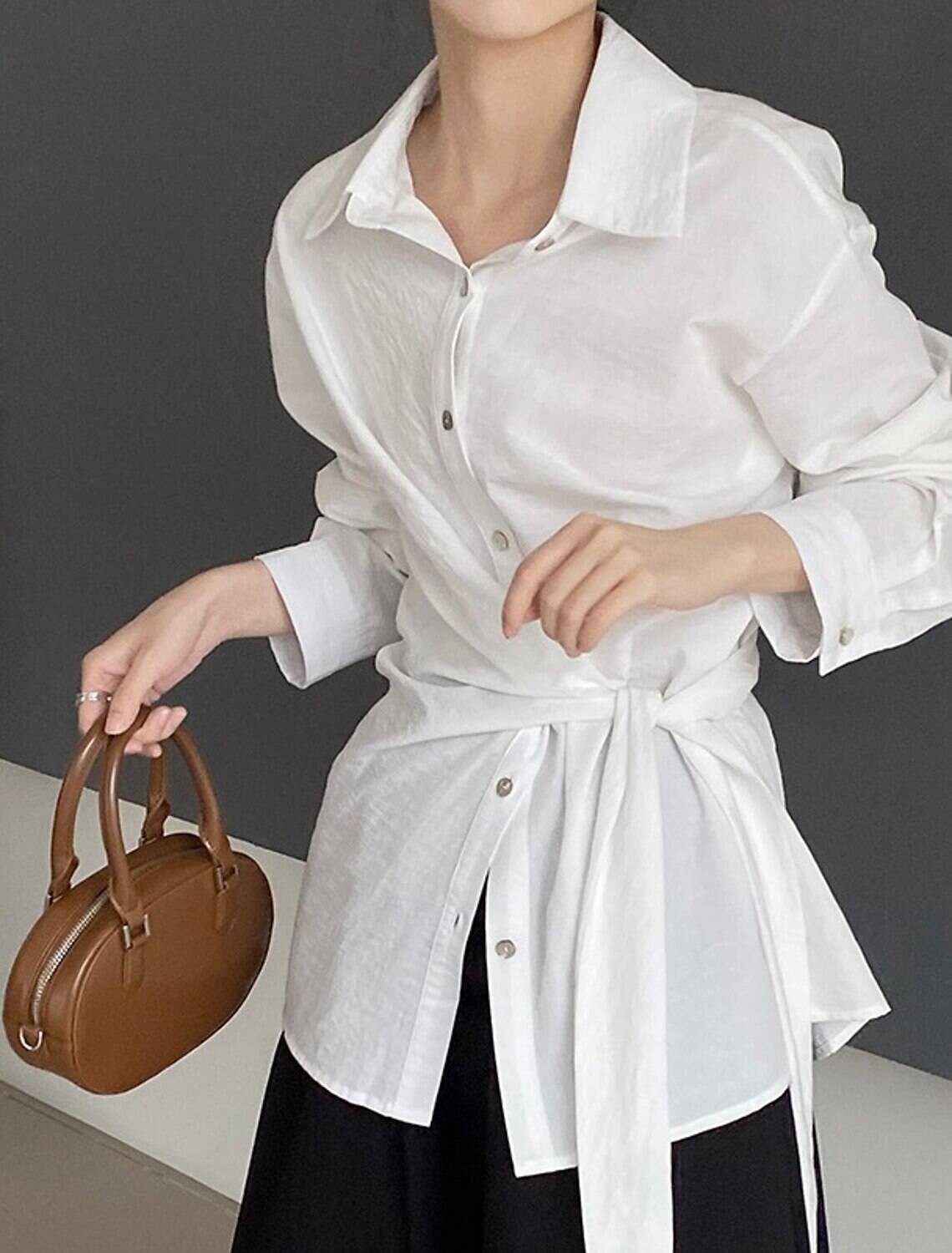 Women's Shirt Daily Stylish Long Sleeve Shirt Collar Spring & Fall