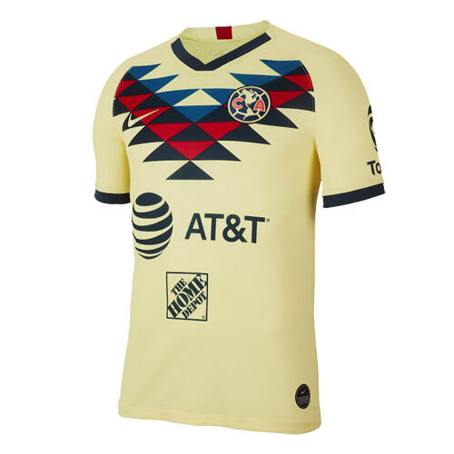Club America Home Yellow 2019-20 Soccer Jersey Shirt - Official