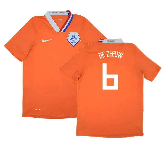 Genuine 2008-2009 Holland European Championship Home Strip