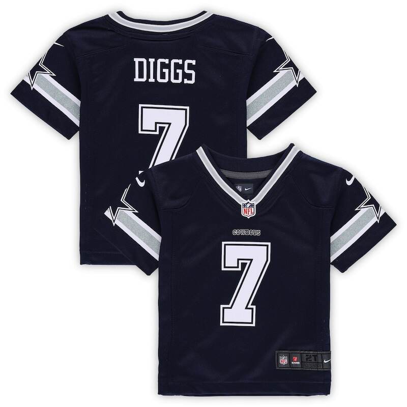 None Trevon Diggs Dallas Cowboys Retro Authentic Jersey Game Day Wear