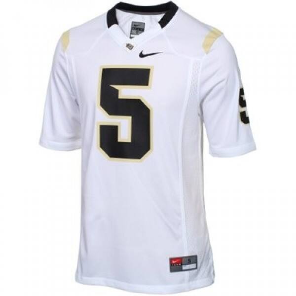 Men Top Program #5 Blake Bottles White Officially Licensed Jersey