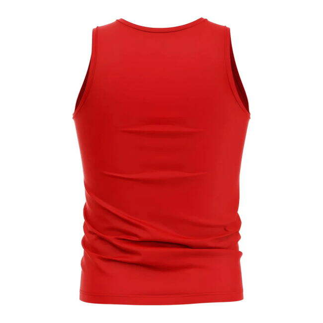 Championship Hong Kong Core Football Country Sleeveless Tee (Red)