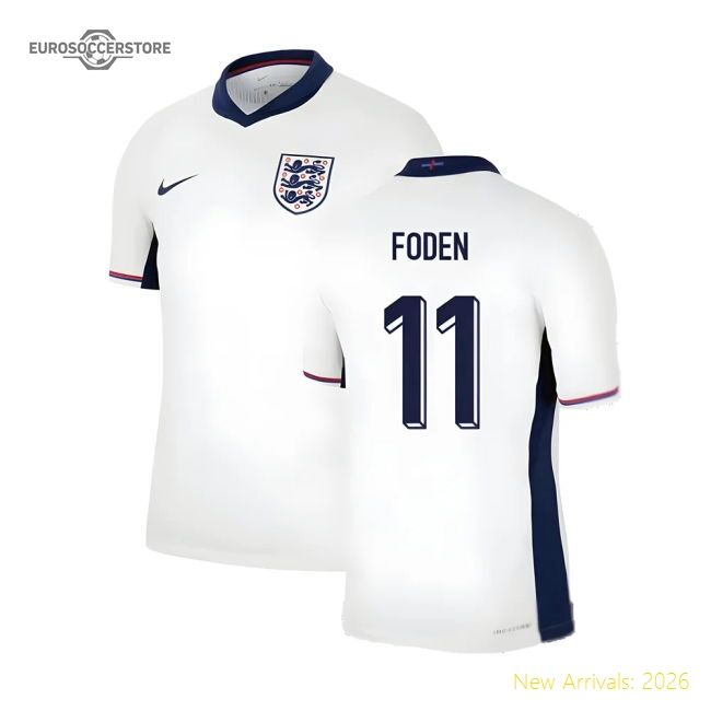 Authentic England 2024-2025 Home Jersey - Mobility Slim