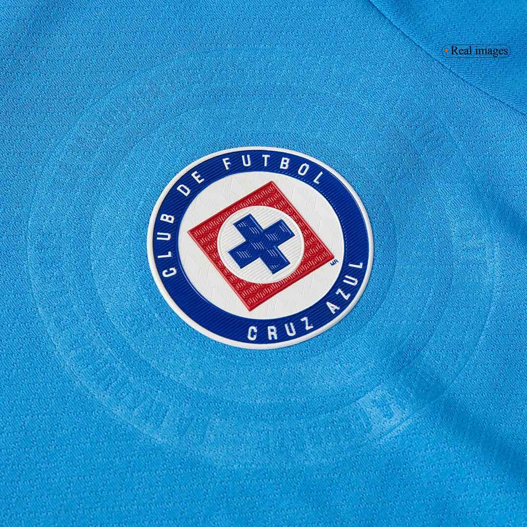 Kid's Cruz Azul Home Soccer Jersey Kit(Jersey+Shorts) 2024/25Authentic
