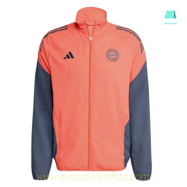 2025-2026 Bayern Munich Presentation Jacket (Easy Coral)
