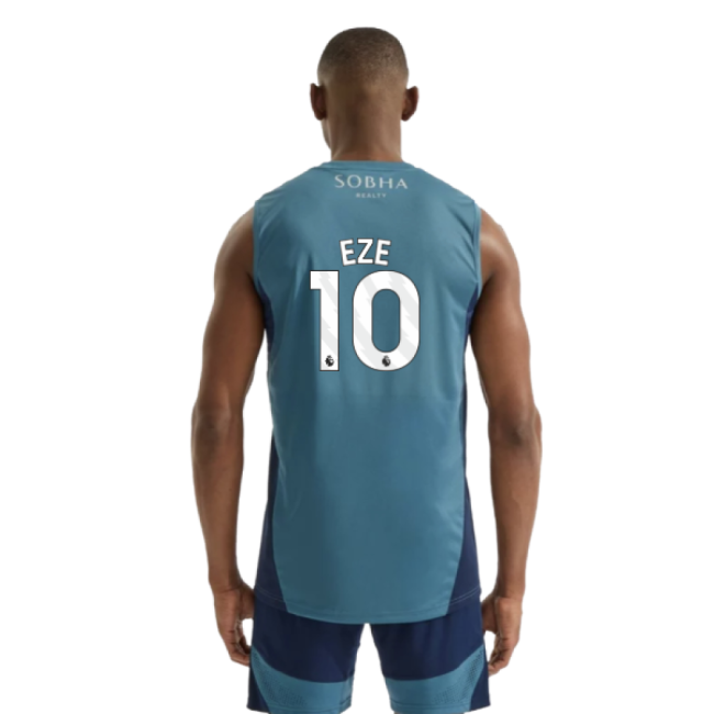 2025-2026 Arsenal Sleeveless Jersey (Blanch Blue) (Eze 10) (Fan Fav...