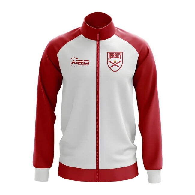 Athletic Jersey Concept Football Track Jacket (White) Performance