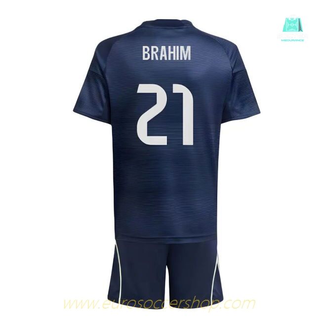 2025-2026 Real Madrid Away Youth Kit (Brahim 21)