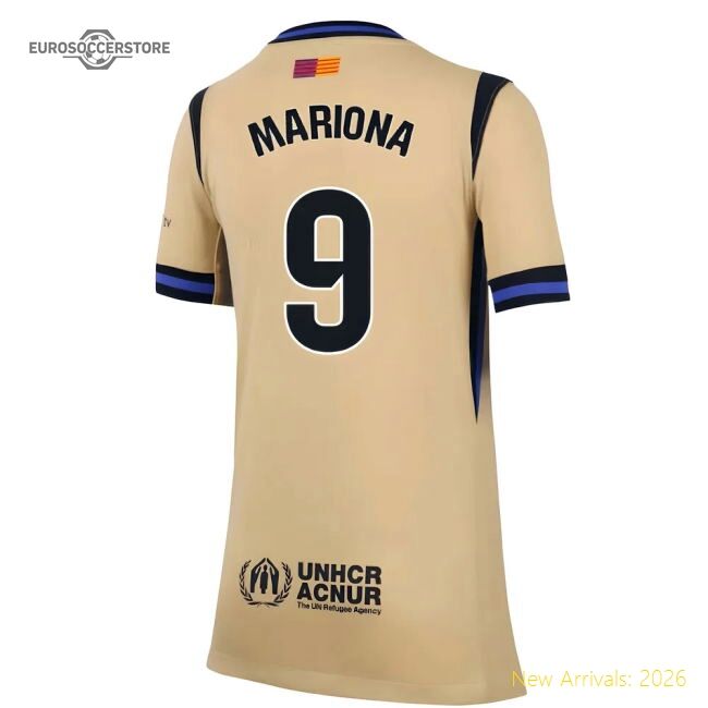 Trending 2025-2026 Barcelona Away Shirt (Kids) (Mariona 9)