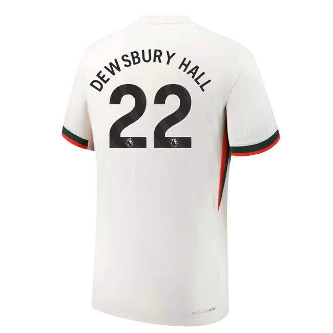 Chelsea 2025-20 Away Soccer Kit Dewsbury Hall Printing L S