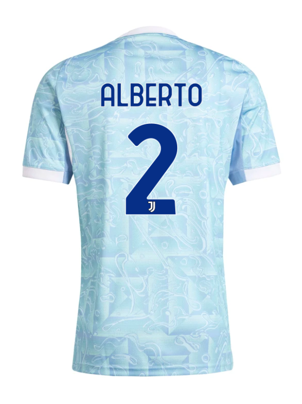 Juventus 25-26 Season Away Jersey with ALBERTO 2 Printing