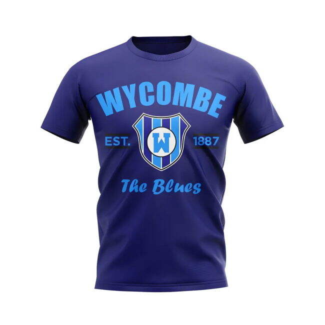 Wycombe Established Football T-Shirt (Navy)