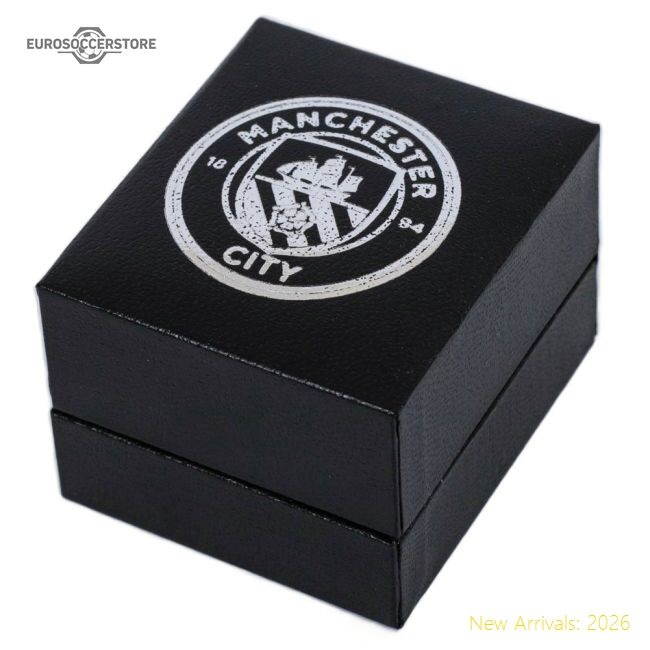 Premium Manchester City Fc Sterling Silver Stud Earring - Premium