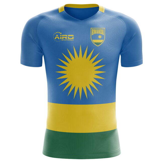 Fan-Favorite 2025-2026 Rwanda Home Concept Football Shirt - Womens