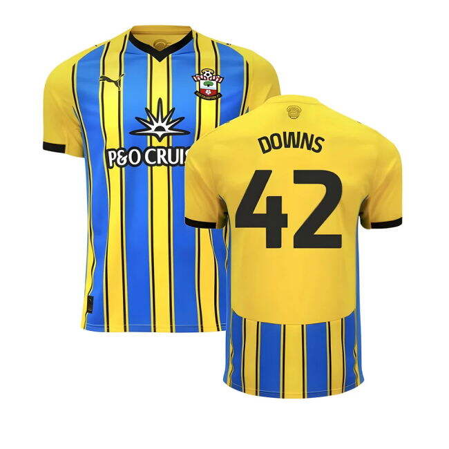 2025-2026 Southampton Away Shirt (Downs 42) (Match Day)