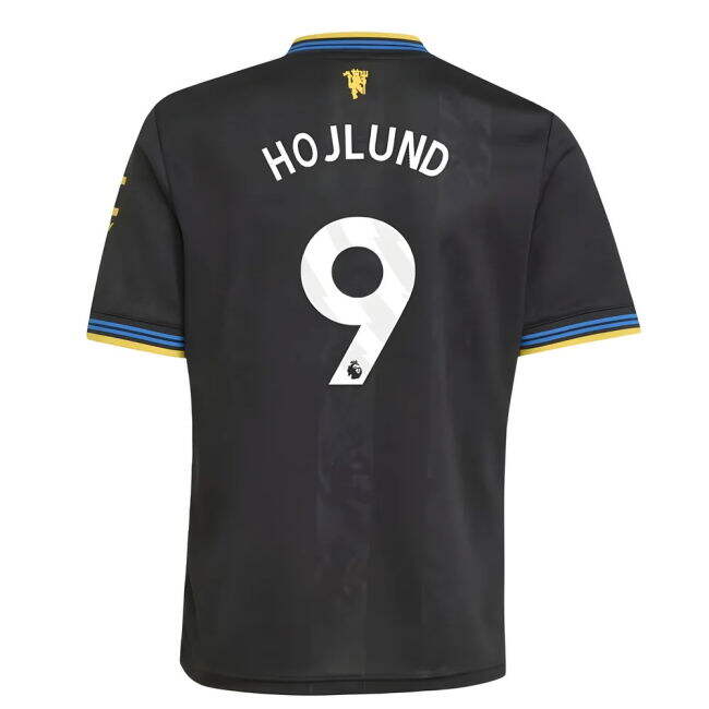 Man Utd Official Third Football Shirt 2025-20 Season Hojlund 9 L M ...