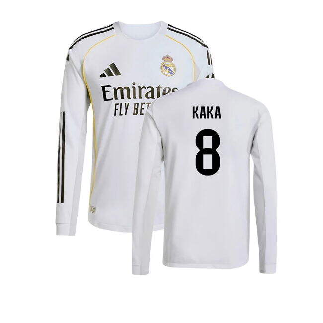 2025-2026 Genuina Camiseta Real Madrid Local - Hombres Con Kaka 8