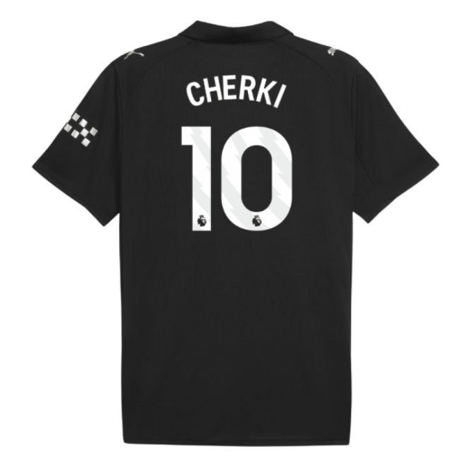 Football Man City Away Shirt Cherki #10 Durable Material Supporter...