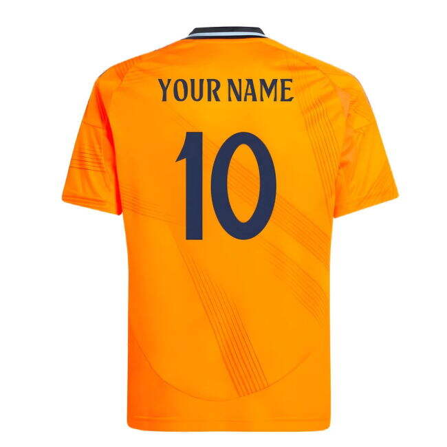 2024-2025 Real Madrid Away Mini Kit (Your Name) - Match Day Ready -...