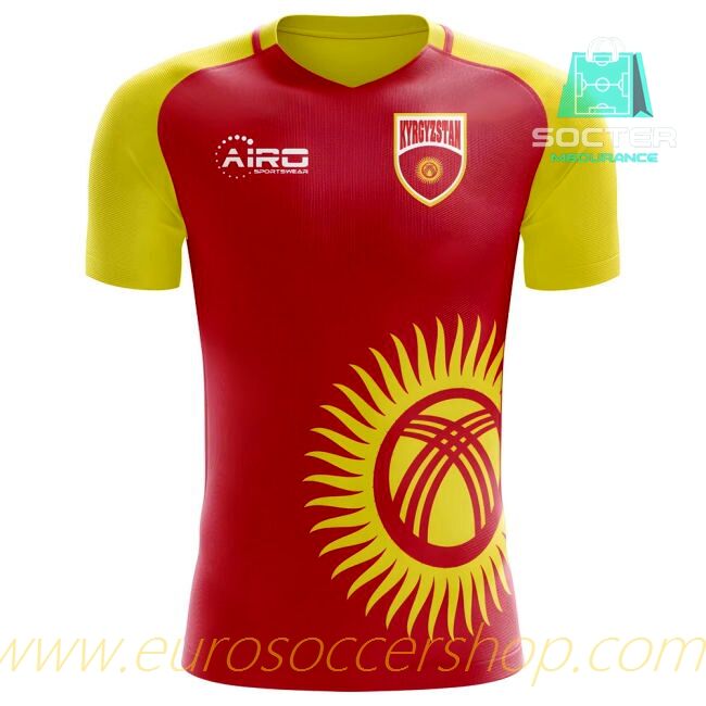 2025-26 Edition Kyrgyzstan Home Shirt Design Concept