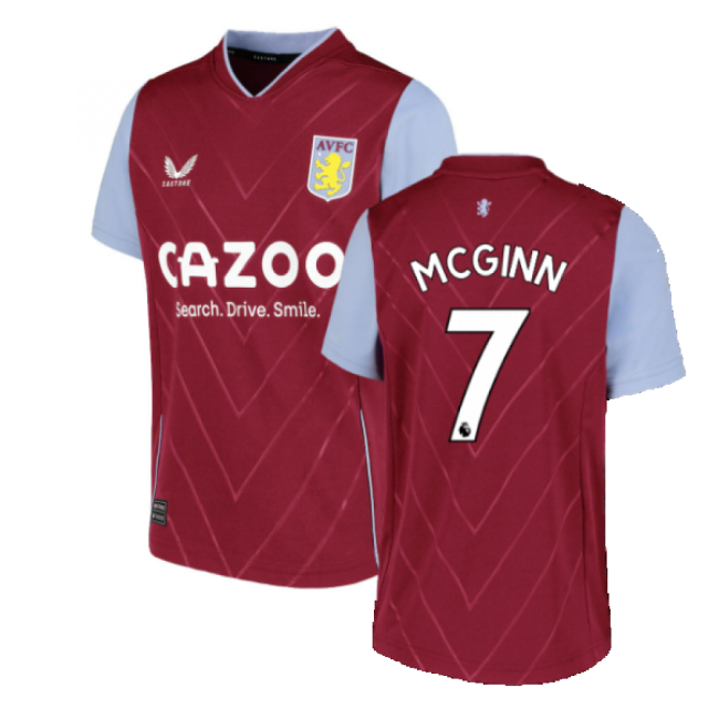 2022-2023 Aston Villa Home Shirt for (Children