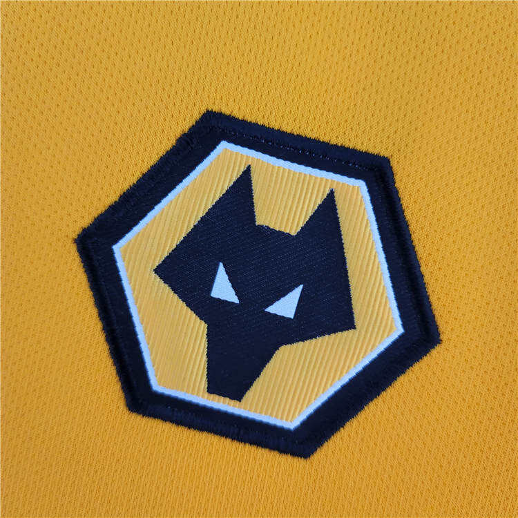 Wolverhampton Wanderers 2223 Home Yellow Soccer Jerseys Football