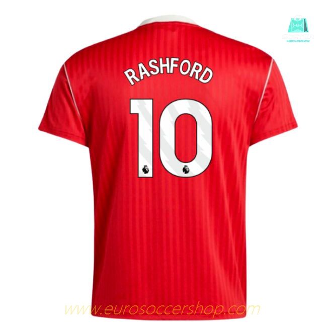 Manchester United Terrace Icons Shirt (Red) (Rashford 10)