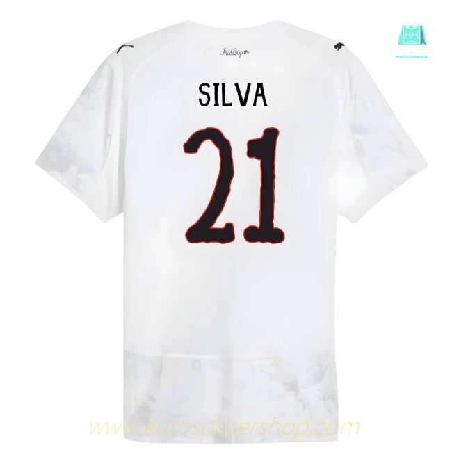 2025-2026 KIDSUPER x Manchester City CWC Authentic Shirt (White) (Silva 21)