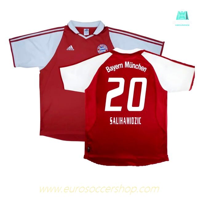 Bayern Munich 2003-04 Home Shirt ((Excellent) XL) (Salihamidzic 20)