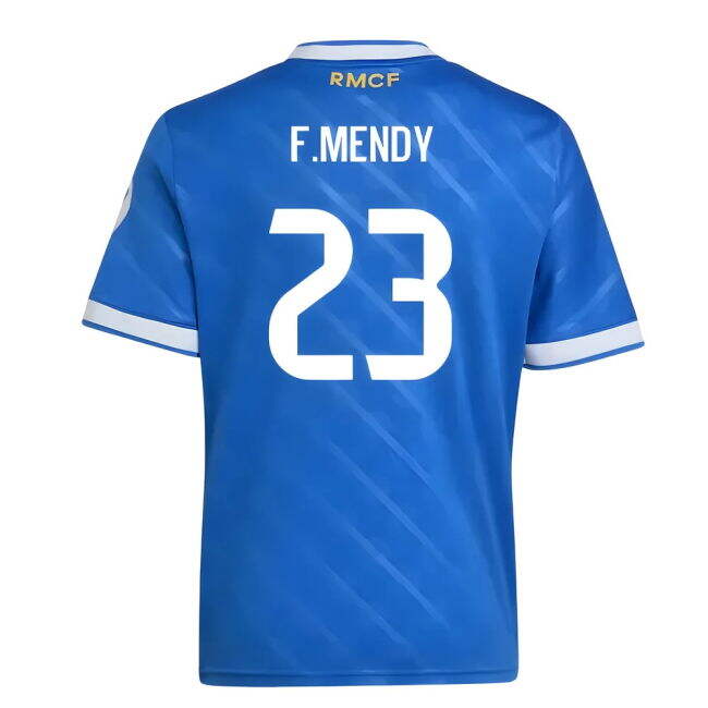 2025-2026 Real Madrid Soccer Club Third Shirt (Mendy 23) (Kids)