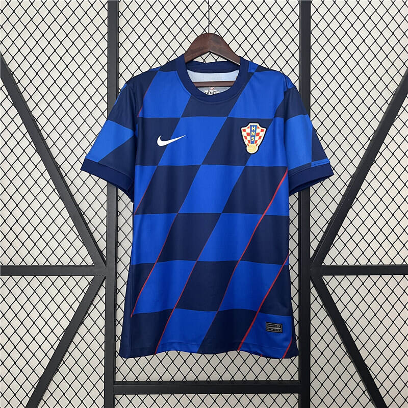Croatia UEFA Euro 2024 Soccer Shirt Away Football shirt - Official