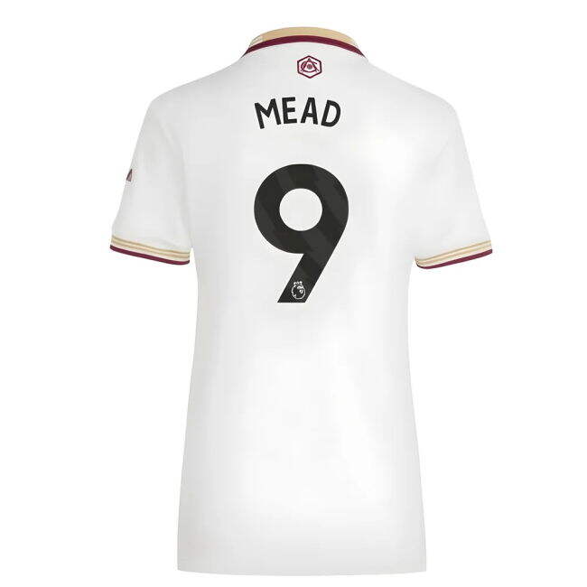 2025-20 Arsenal Third Football Jersey Mead Printing L M Women S