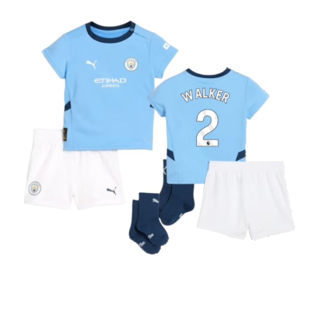 2024-2025 Man City Home Baby Kit (Walker 2) (Collector's Item)