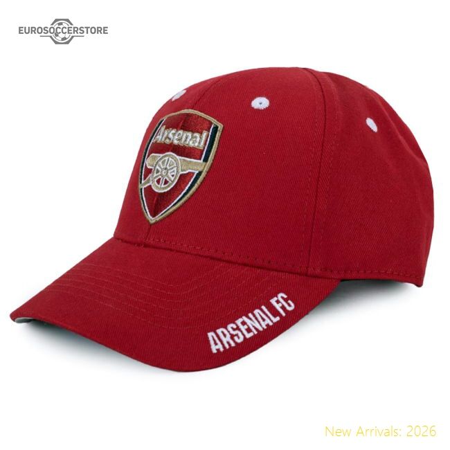 Authentic Arsenal Fc Red Frost Mvp Cap - Premium Quality Football