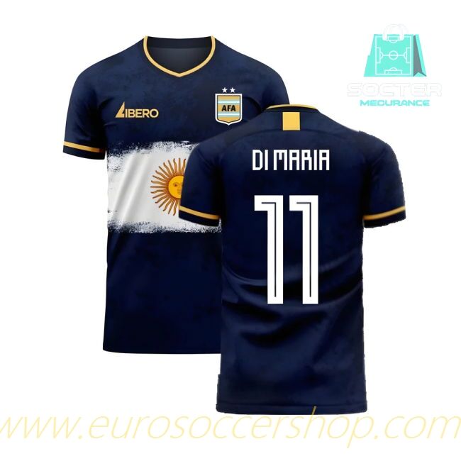 2025-26 Collection Albiceleste Away Shirt Concept (DI MARIA 11)