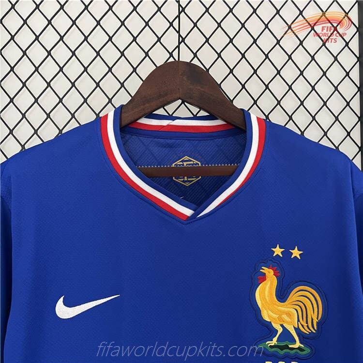 France 2024 vintage Traditional Football Shirt