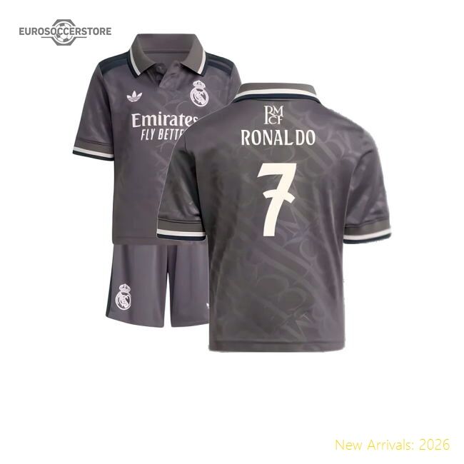 Real Madrid Official Third Jersey Spanish League Adidas Climacool