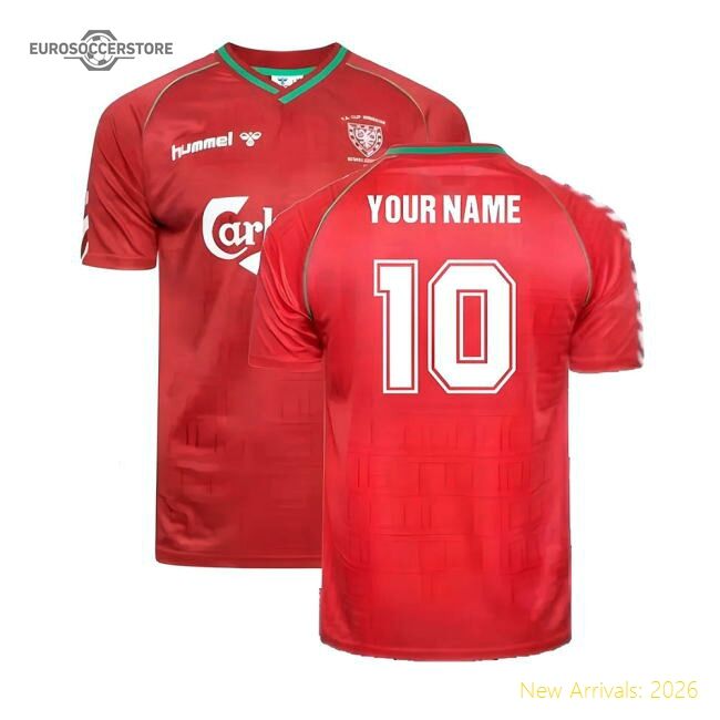 Official 1988 Wimbledon Hummel Retro Away Shirt (your Name) - Premium