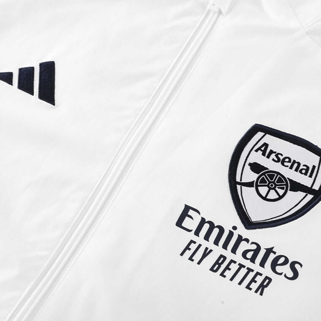 Arsenal Windbreaker Jacket 2025/26 - White